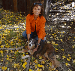 image of Linda and her dog recommending us as Tempe Realtors