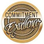 Commitment to Excellence logo for Realtors offering reduced real estate commissions